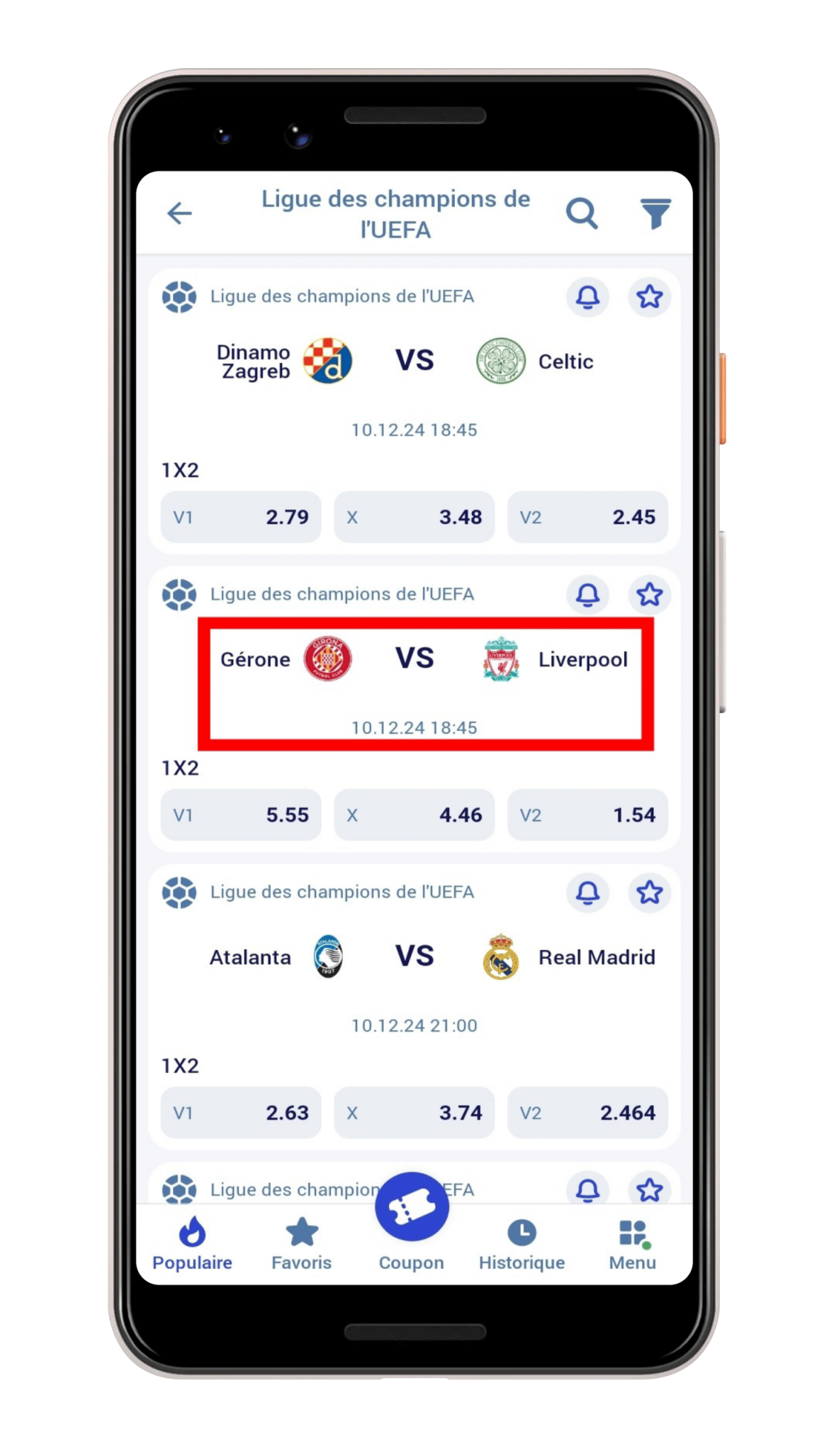 coupon paripesa app of the day